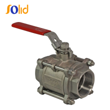 BSP Ends Return 3PC Ball Valve 1000WOG