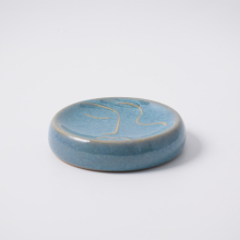 Ceramic bathroom corner shelf ceramic porcelain toilet brush holder