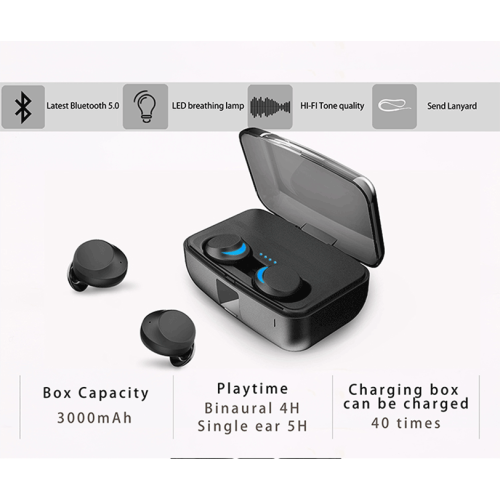 Écouteurs étanches à grande batterie TWS Headset