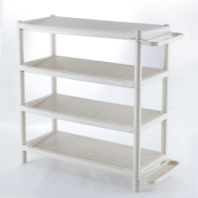 Multilayer  plastic shoe rack