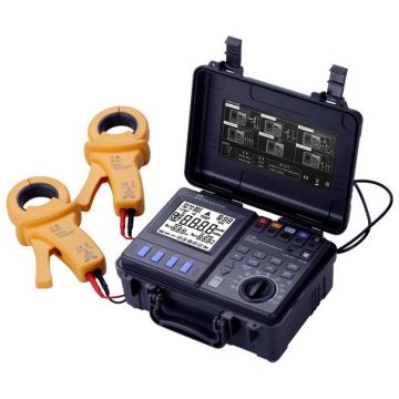 Oem Digital Earth Ground Resistance Tester Clamp For 4 Pole Soil Resistivity Testing