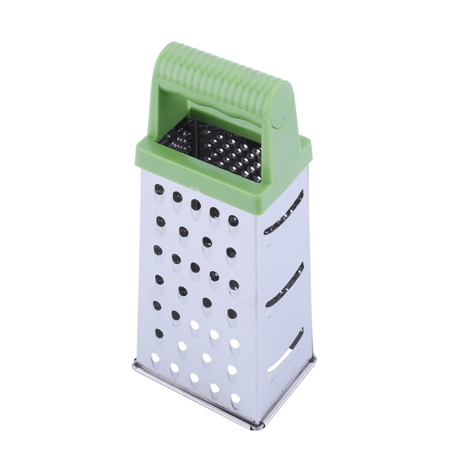 Kitchen Stainless Steel Cheese Grater 4 Sided