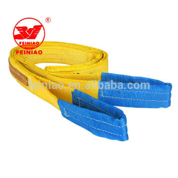 Yellow/3T Flat Polyster Lift Webbing Sling Belt