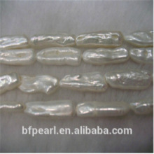 8-22mm White Natural Cultured Huge Freshwater Biwa Shape Pearls