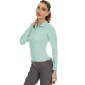 Benutzerdefinierte Reitreiter Ladies Loog Sleeve Riding Tops Clothings