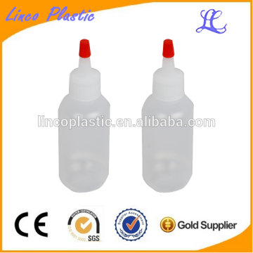 0.25-16oz red pointed mouth bottle