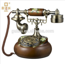 Cheap Wooden Old Style Landline Decorative Antique Telephone