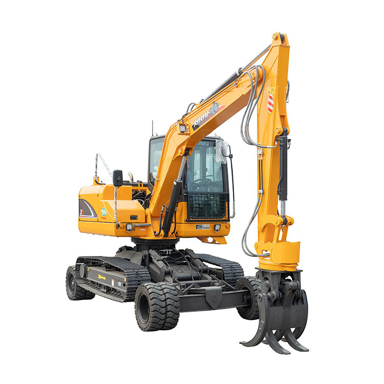 Patent product wheel-crawler excavator