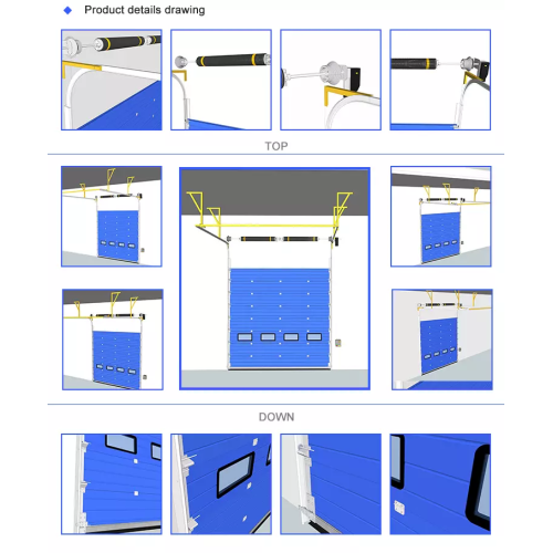 Industrial Lifting Garage Door