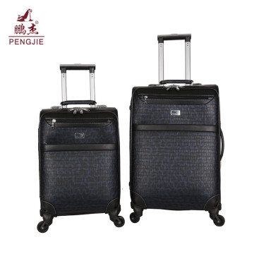 Leisure style soft fabric travel suitcase luggage