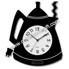 kettle shape wall clock