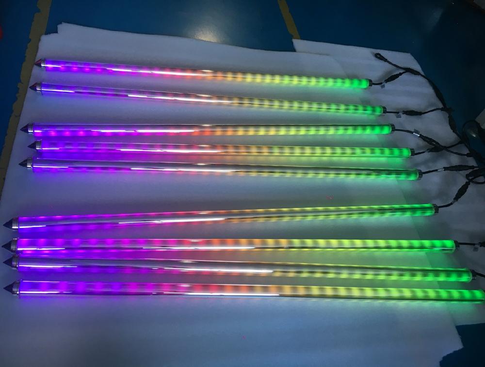 תאורת צינור RGB לתכנות מדריקס 3D LED