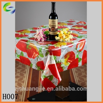 Cheap clear vinyl tablecloth