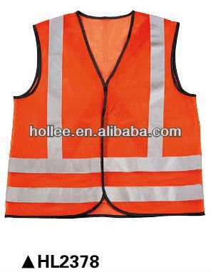 reflective pink safety vest