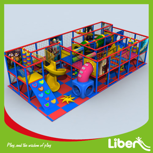 Physical educational plastic indoor playground