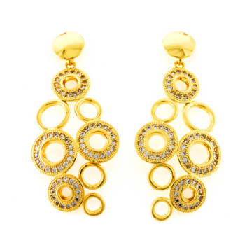 pictures of gold earrings classic style earrings large earring for women