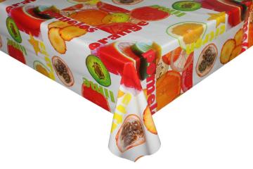 Pvc Printed fitted table covers Metre Long Tablecloths