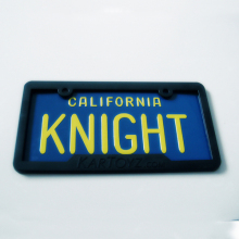 Custom Printed Promotional License Plate with Logo Relief