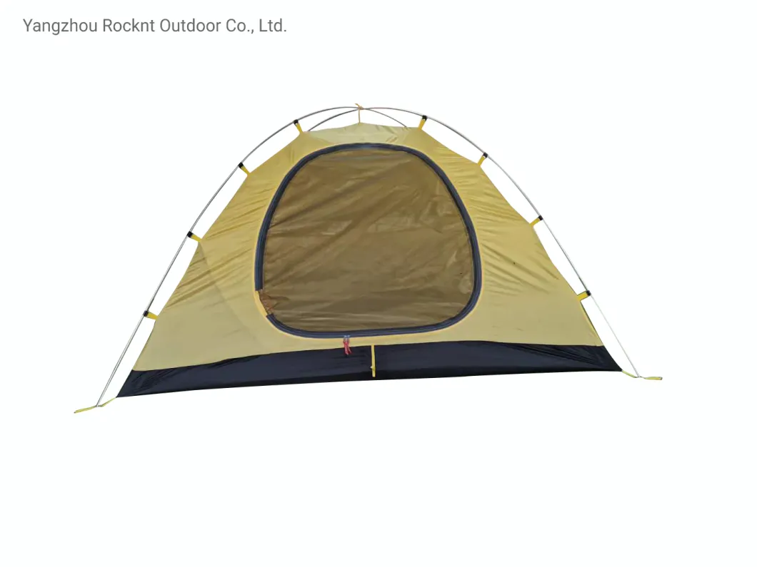 2 Persons Polyester Rainproof Double Layer Outdoor Camping Tent