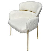 Modern Accent Chair with Comfortable High-Back Structure