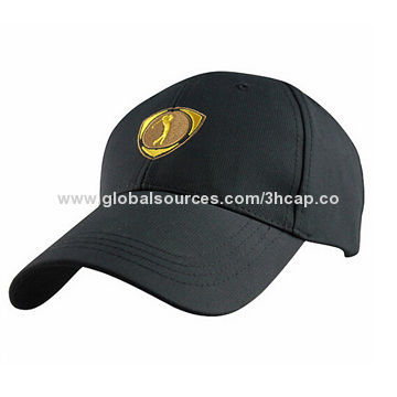 Baseball cap with cotton twill fabric and embroidery, 2 styles available