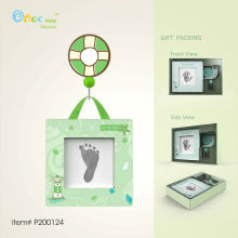 MDF baby first print photo frame with hook