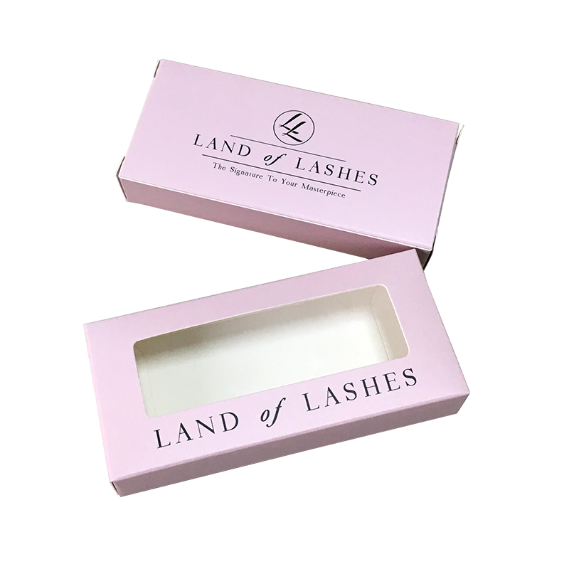 Private Designed Paper Eyelash Box with Window