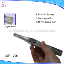 2014 Rechargeable stainless steel electric skin pen Derma roller Pen Micro needle pen