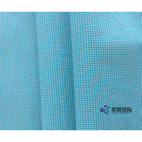 Fresh Color 100% Cotton Plaid Fabric Jacquard