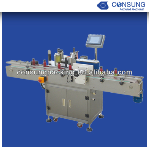 Round bottle self adhesive labeling machine