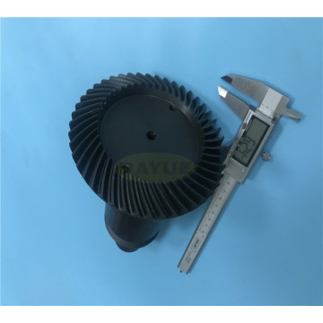 Precision helical gear shaft & gear shaft manufacturing