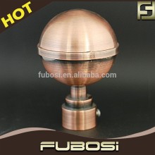 Home decorative magnetic curtain rod end caps