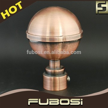 Home decorative magnetic curtain rod end caps