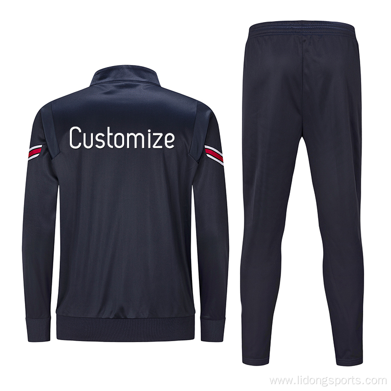 Cheap Full Zipper Soccer Tracksuits Wholesale