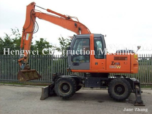 Used Hitachi Wheel Excavator ZX130W