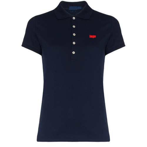 Polo Women Support Custom Lapel Tops