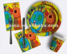 YLPP120-015 fancy paper plates,cute paper plates