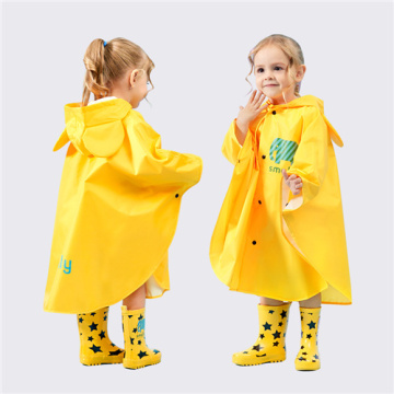 Waterproof oem pvc child rainwear