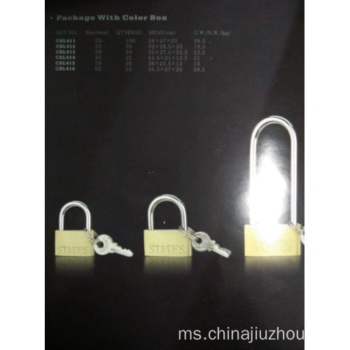 China 20mm Tembaga Nipis Mangga Kunci Besi Untuk Borong Manufacturers