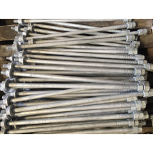 ASTM F1554 HDG Anchor Rod with Nuts