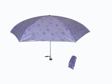 Super Mini 4-Folded Umbrella Lady Umbrella Pocket Umbrella (5FU002)