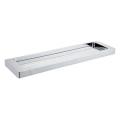 Square large size bathroom comestic shelf chrome