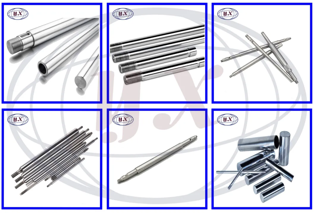 CNC Precision Steel CNC Machining Parts with Chrome Plated for Hydraulic Cylinder Piston Rod