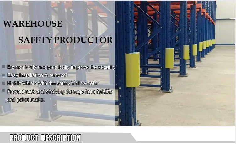 Upright Corner Protector Plastic Protector for Pallet Racking System