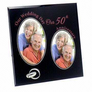 Glass Photo/Picture Frame with Silkscreen