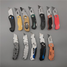 Hot Selling Multifunction Foldable Aluminum Handle Mini Folding Cutter Utility Knife