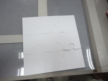 jigsaw half cut kiss cut score die making cutter plotter cutting machine
