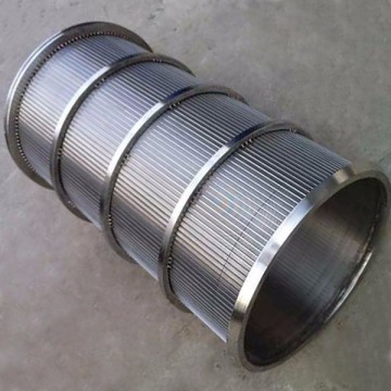 continuous slotted cylinders / reversed wedge wire screen