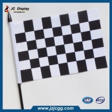 Black & White Checkered Small Flag