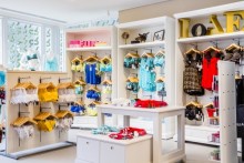 Shenzhen supply casual shoes display rack